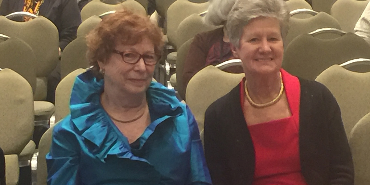 Mary Sturgeon and Mary Darlington