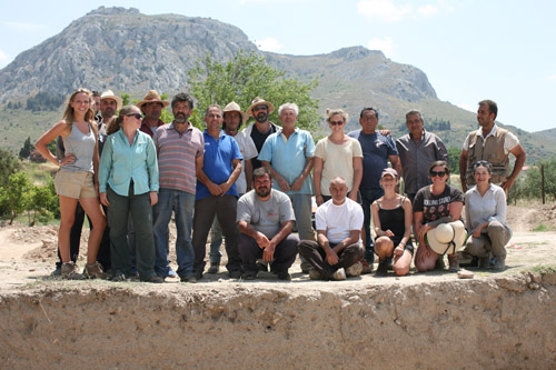 Excavation team 2018