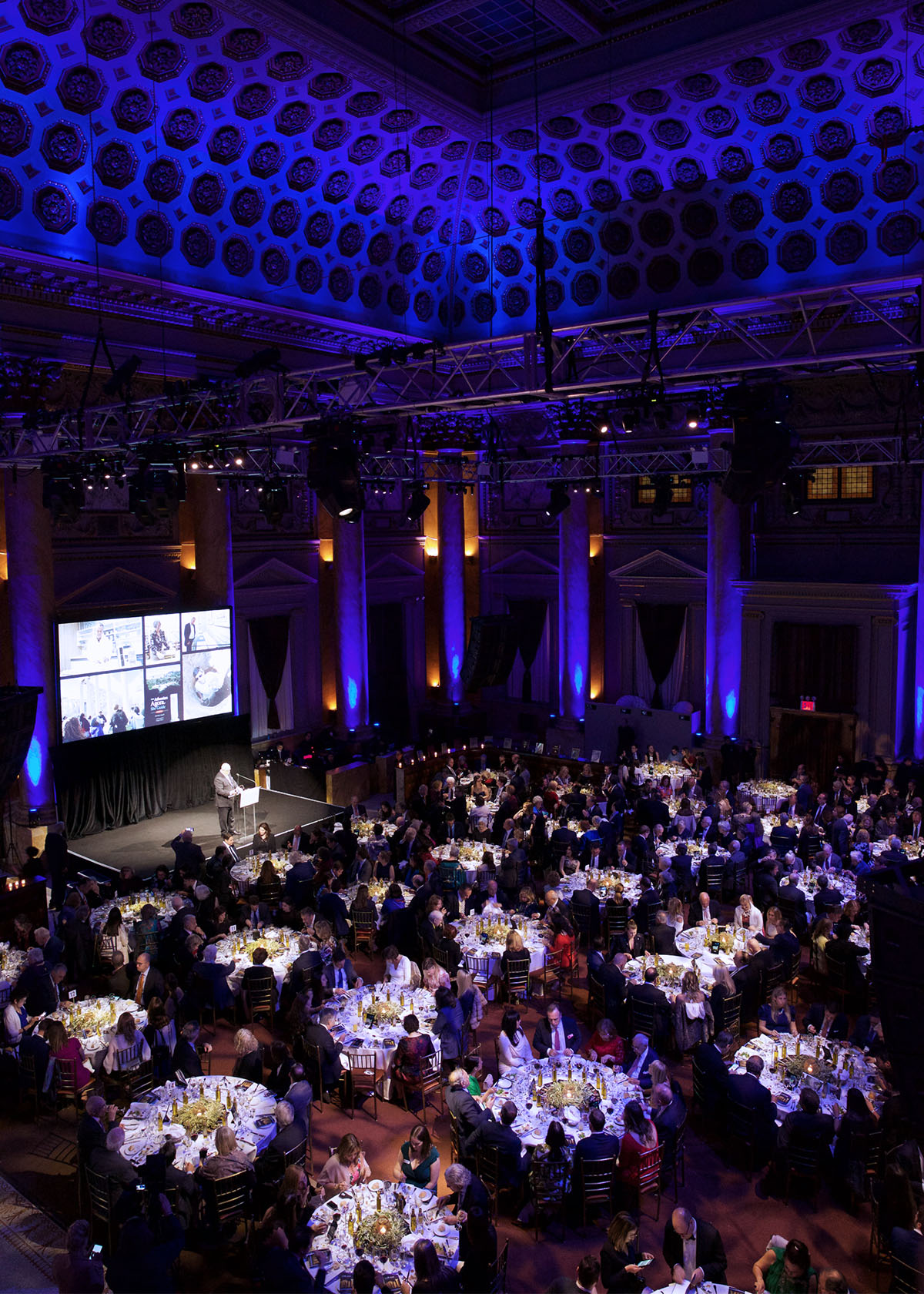 Aerial View of Gala 2019 at the Capitale