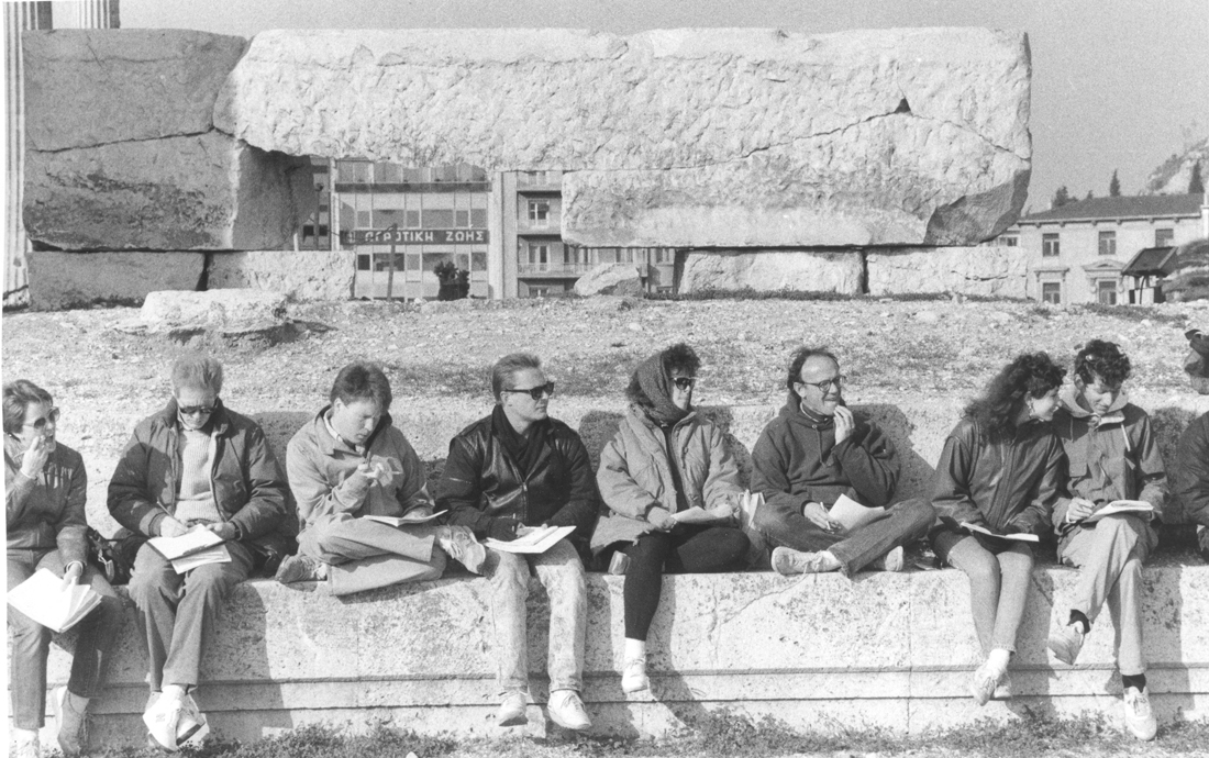 When John Camp was the Mellon Professor at the American School