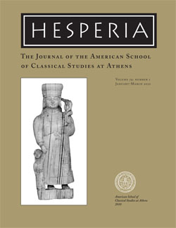 Hesperia 79.1 Now Online