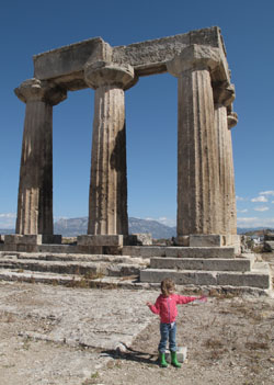 Flat Stanley Visits Corinth