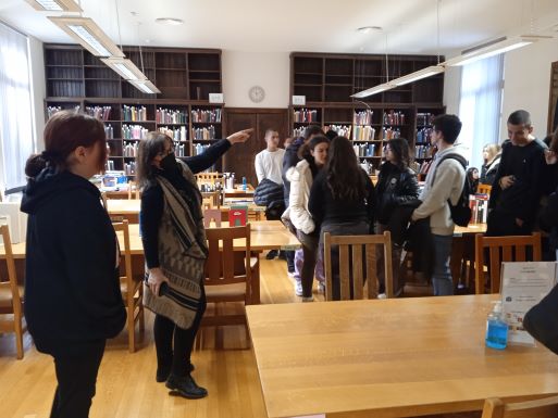Blegen library tour