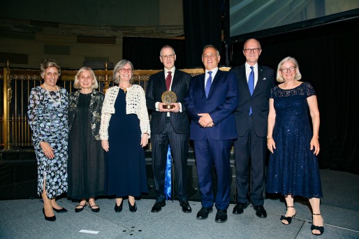 School Awards Mark Mazower with the Gennadius Prize at Seventh Annual Gala