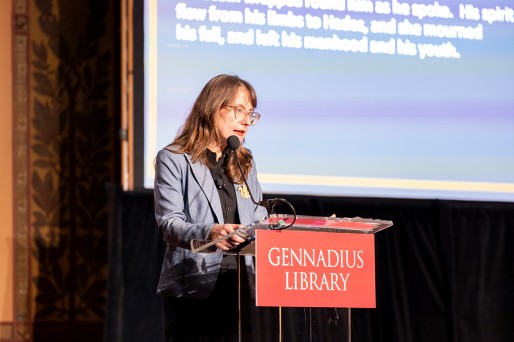 Emily Wilson Captivates Crowd with Lecture on Destiny, Tradition, Choice