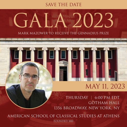Mark Mazower Named Gennadius Prize Recipient