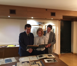 Conductor and artistic director Peter Tiboris at the Gennadius Library